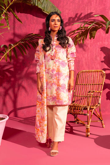 Alkaram SEC-10-24 Multi Coloured Rang E Bahar Collection Online Shopping